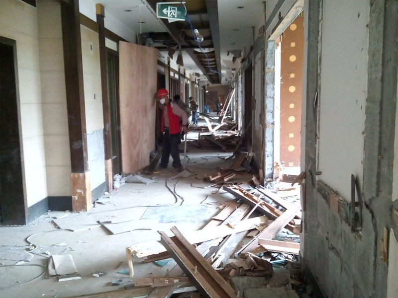 賓館拆除工程案例